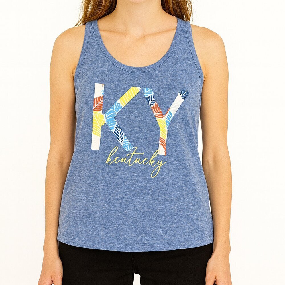 KY Kentucky Blue Graphic Tank – Home Grown Apparel XL (16/18)